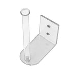 Hat Rack for Baseball Caps Acrylic Clear Wall Adhesive Hat Holder Storage Organizer for Door Bedroom Closet Transparent