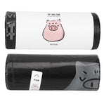 2 Rolls Vest Type Disposable Garbage Bag Portable Household Trash Rubbish Bag