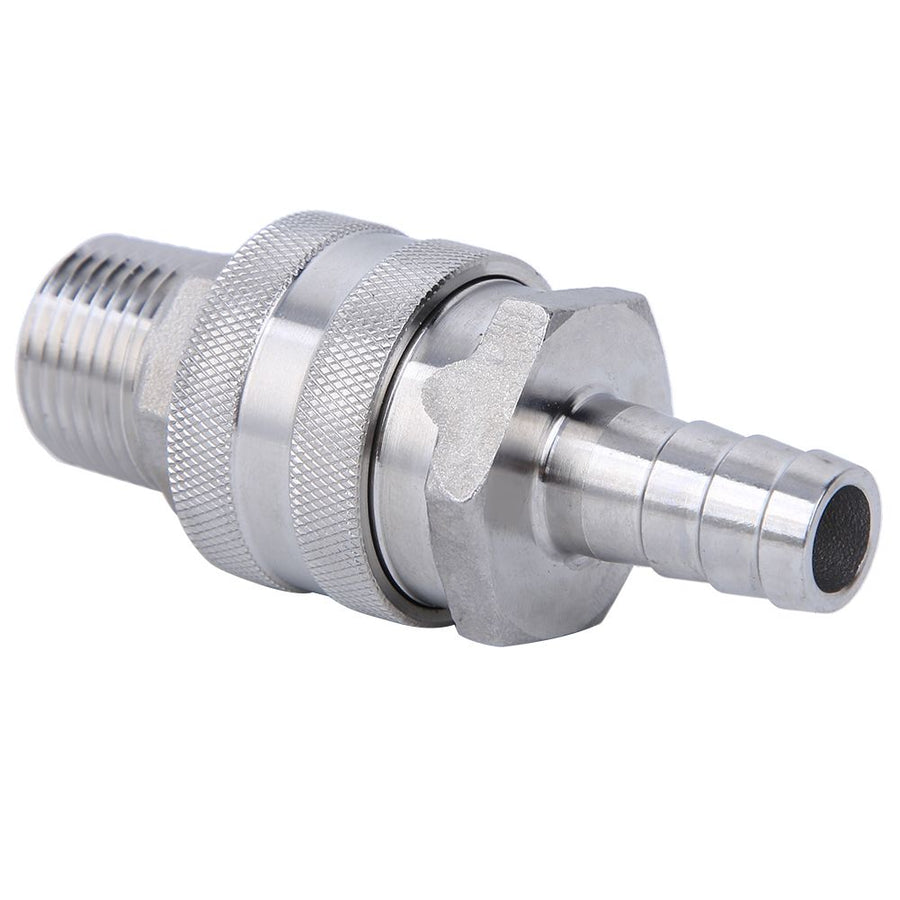 4pcs G1/2in Male Thread Stainless Steel Quick Connector Adapter for Home Brewing Beer