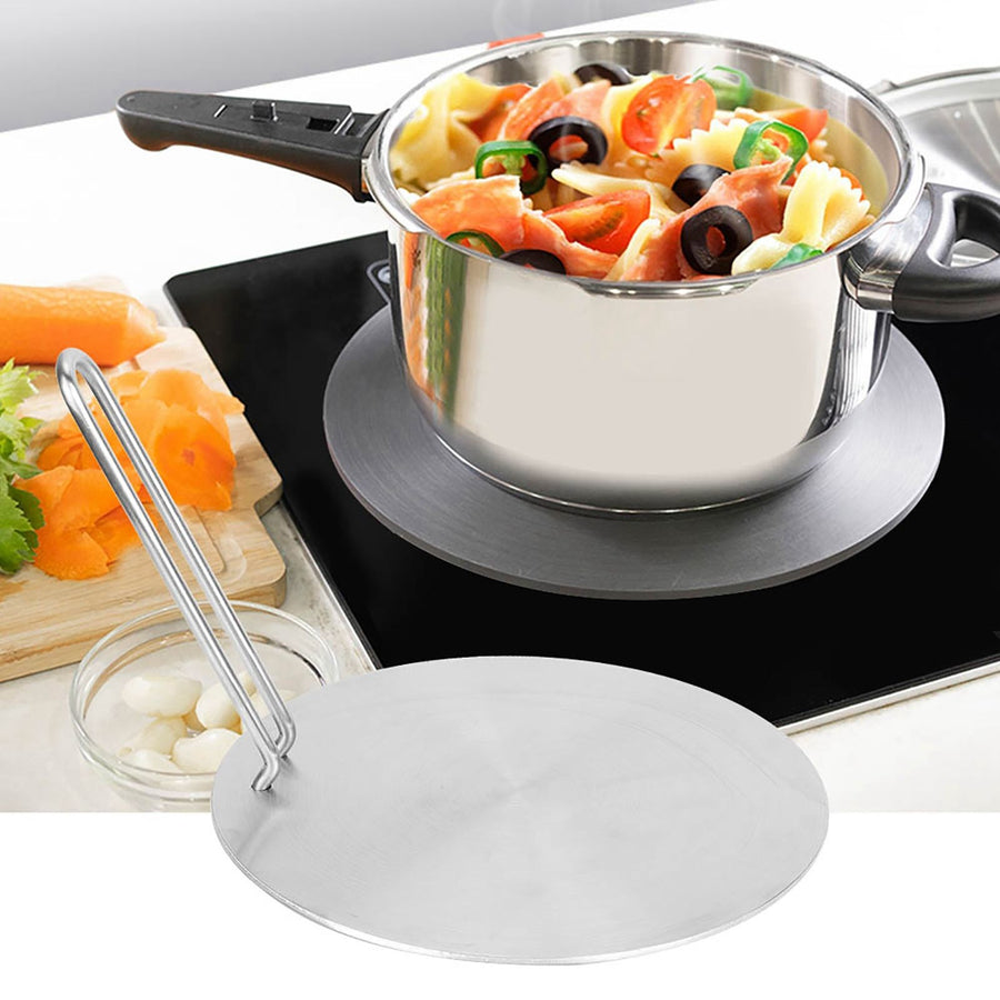 Stainless Steel Heat Diffuser Induction Plate Adapter Converter Gas Electric Cooker Plate22cm