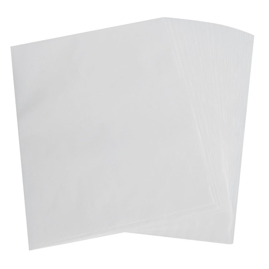 100Pcs Non-Stick Parchment Paper Baking Sheets Silicone Baking Mat Kitchen Accessories(White )
