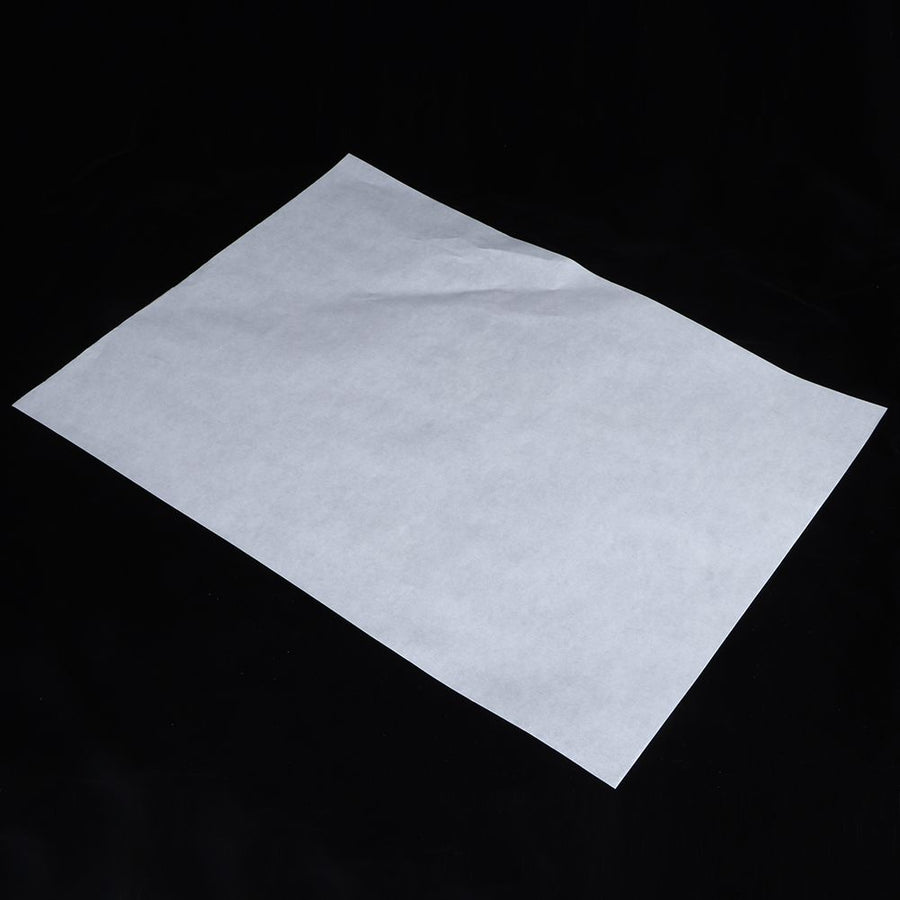 100Pcs Non-Stick Parchment Paper Baking Sheets Silicone Baking Mat Kitchen Accessories(White )