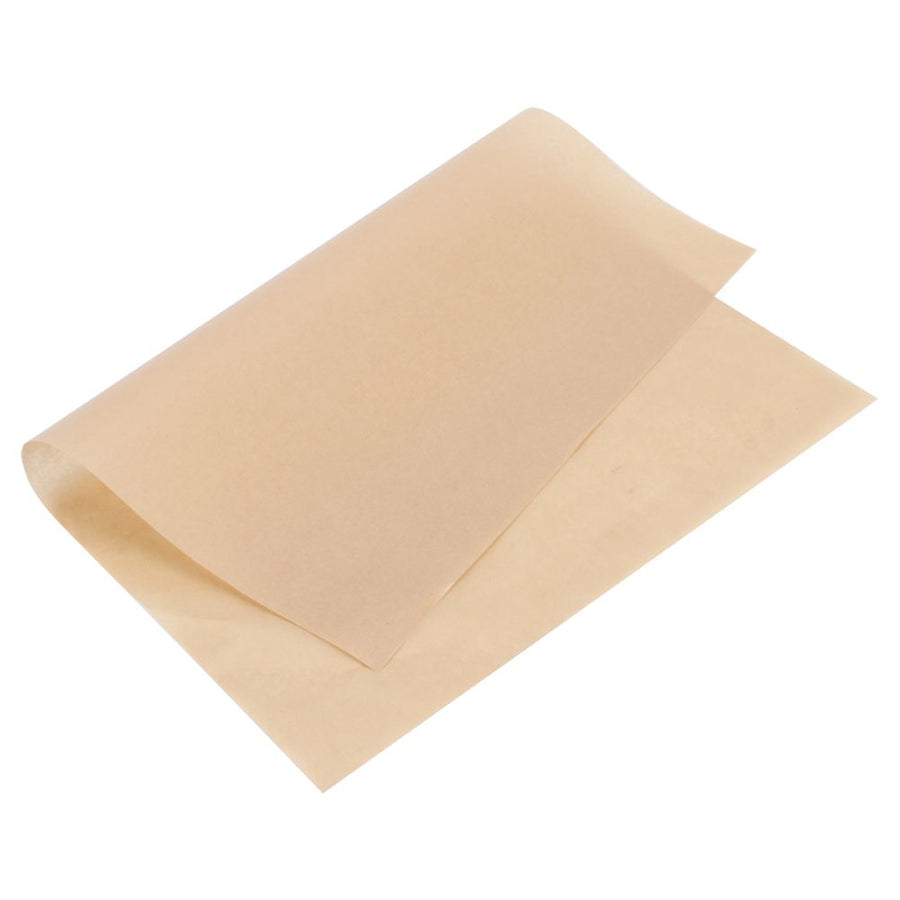 100Pcs Non-Stick Parchment Paper Baking Sheets Silicone Baking Mat Kitchen Accessories(Brown )