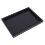 Multi Purpose Rectangular Wooden Tea Coffee Food Serving Tray for Home Restaurant 25x18x2cm