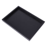 Multi Purpose Rectangular Wooden Tea Coffee Food Serving Tray for Home Restaurant 25x18x2cm