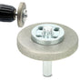5.6cm Diameter Grinding Wheel High Hardness Sharpening Stone for Planing Tool Drill Scissor180 Grit