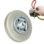 5.6cm Diameter Grinding Wheel High Hardness Sharpening Stone for Planing Tool Drill Scissor180 Grit