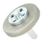 5.6cm Diameter Grinding Wheel High Hardness Sharpening Stone for Planing Tool Drill Scissor180 Grit