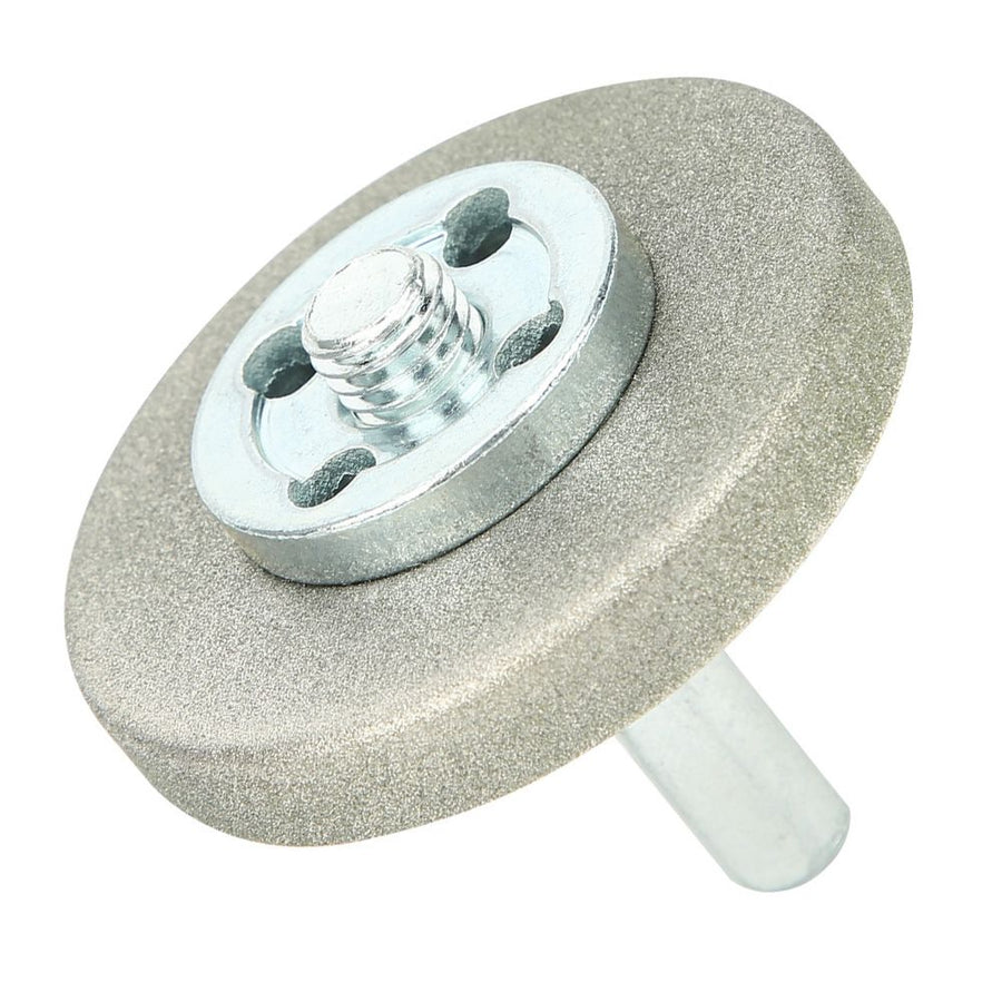 5.6cm Diameter Grinding Wheel High Hardness Sharpening Stone for Planing Tool Drill Scissor180 Grit