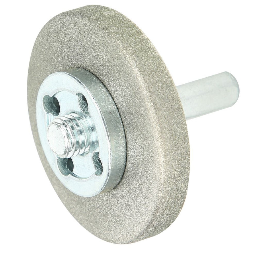 5.6cm Diameter Grinding Wheel High Hardness Sharpening Stone for Planing Tool Drill Scissor180 Grit