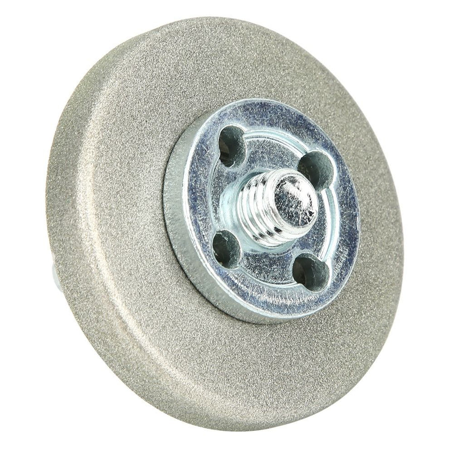 5.6cm Diameter Grinding Wheel High Hardness Sharpening Stone for Planing Tool Drill Scissor180 Grit