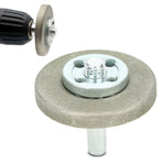 5.6cm Diameter Grinding Wheel High Hardness Sharpening Stone for Planing Tool Drill Scissor360 Grit