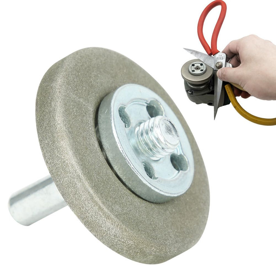 5.6cm Diameter Grinding Wheel High Hardness Sharpening Stone for Planing Tool Drill Scissor360 Grit