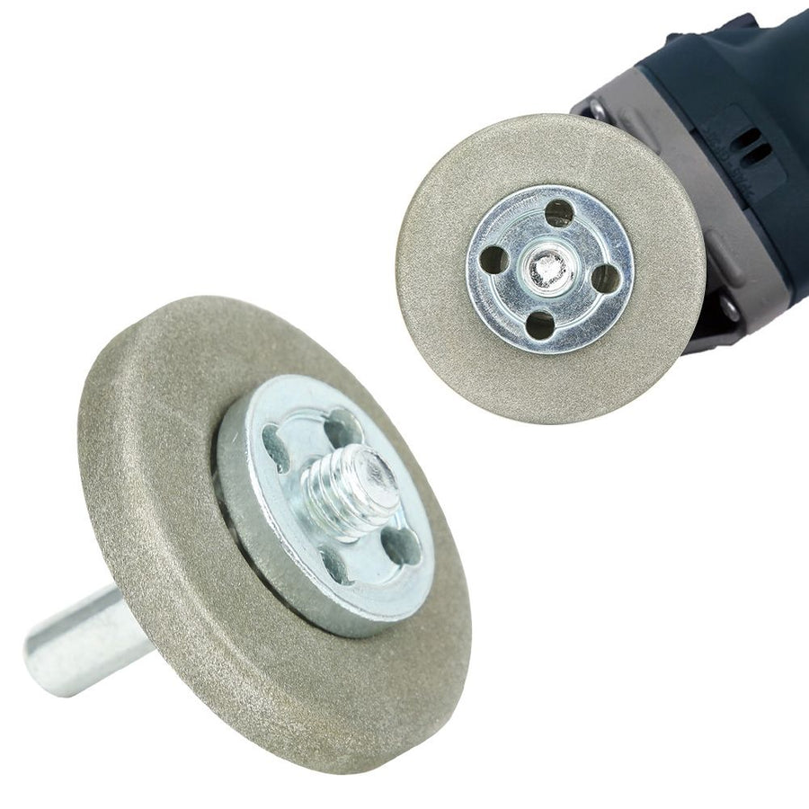 5.6cm Diameter Grinding Wheel High Hardness Sharpening Stone for Planing Tool Drill Scissor360 Grit