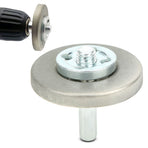 5.6cm Diameter Grinding Wheel High Hardness Sharpening Stone for Planing Tool Drill Scissor600 Grit