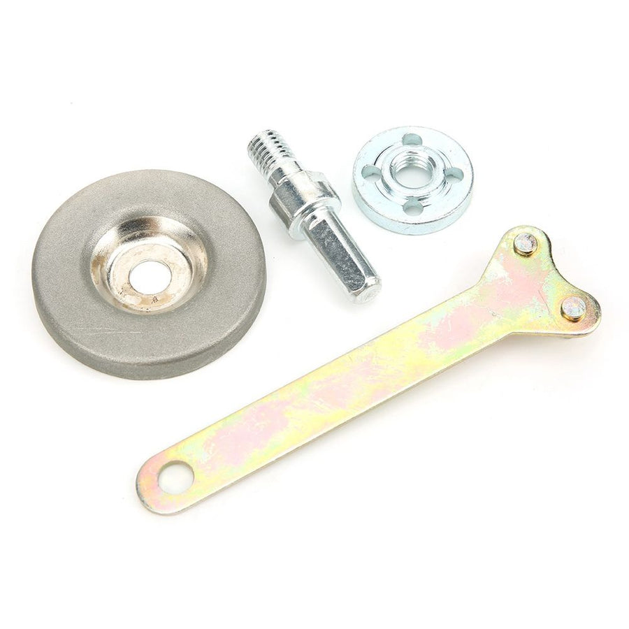 5.6cm Diameter Grinding Wheel High Hardness Sharpening Stone for Planing Tool Drill Scissor600 Grit