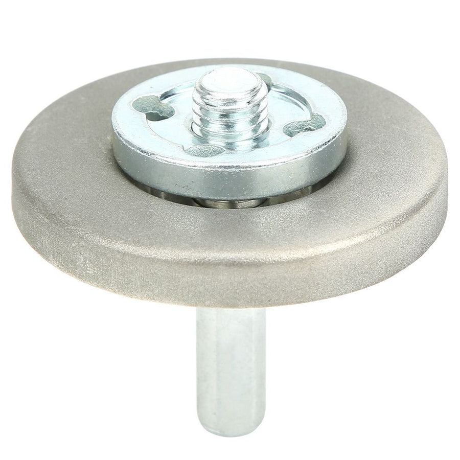 5.6cm Diameter Grinding Wheel High Hardness Sharpening Stone for Planing Tool Drill Scissor600 Grit