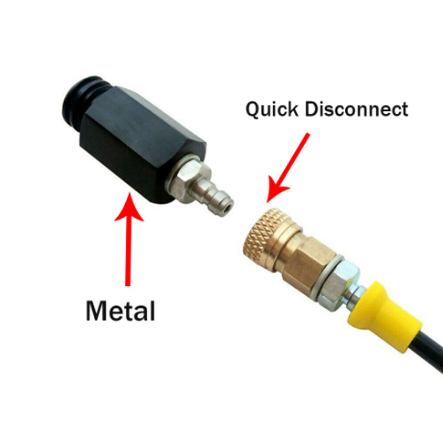 1.7m CGA320 Thread CO2 Soda External Hose Adapter Kit for Kitchen Soda Water Cylinder Bucket