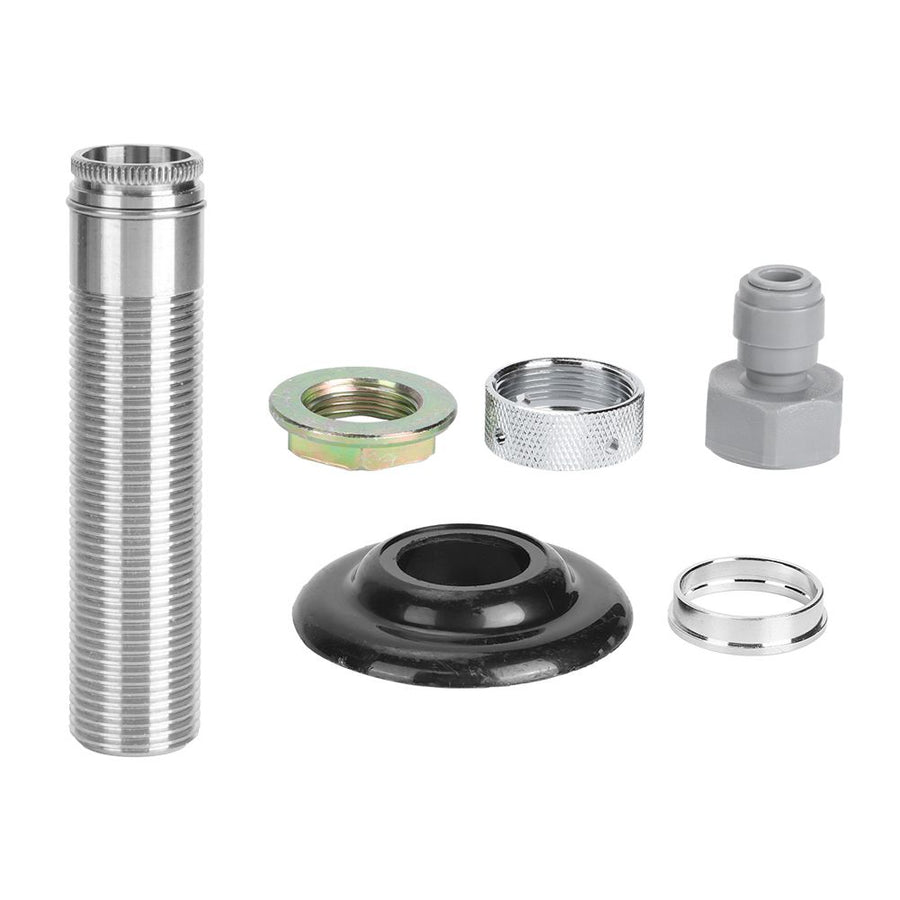 Stainless Steel Threaded Pipe with Quick Connector Beer Keg Faucet Connecting Pipe
