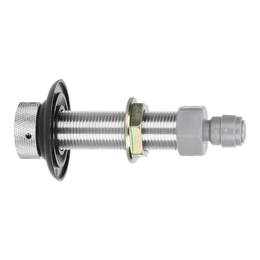 Stainless Steel Threaded Pipe with Quick Connector Beer Keg Faucet Connecting Pipe