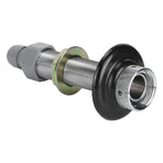 Stainless Steel Threaded Pipe with Quick Connector Beer Keg Faucet Connecting Pipe