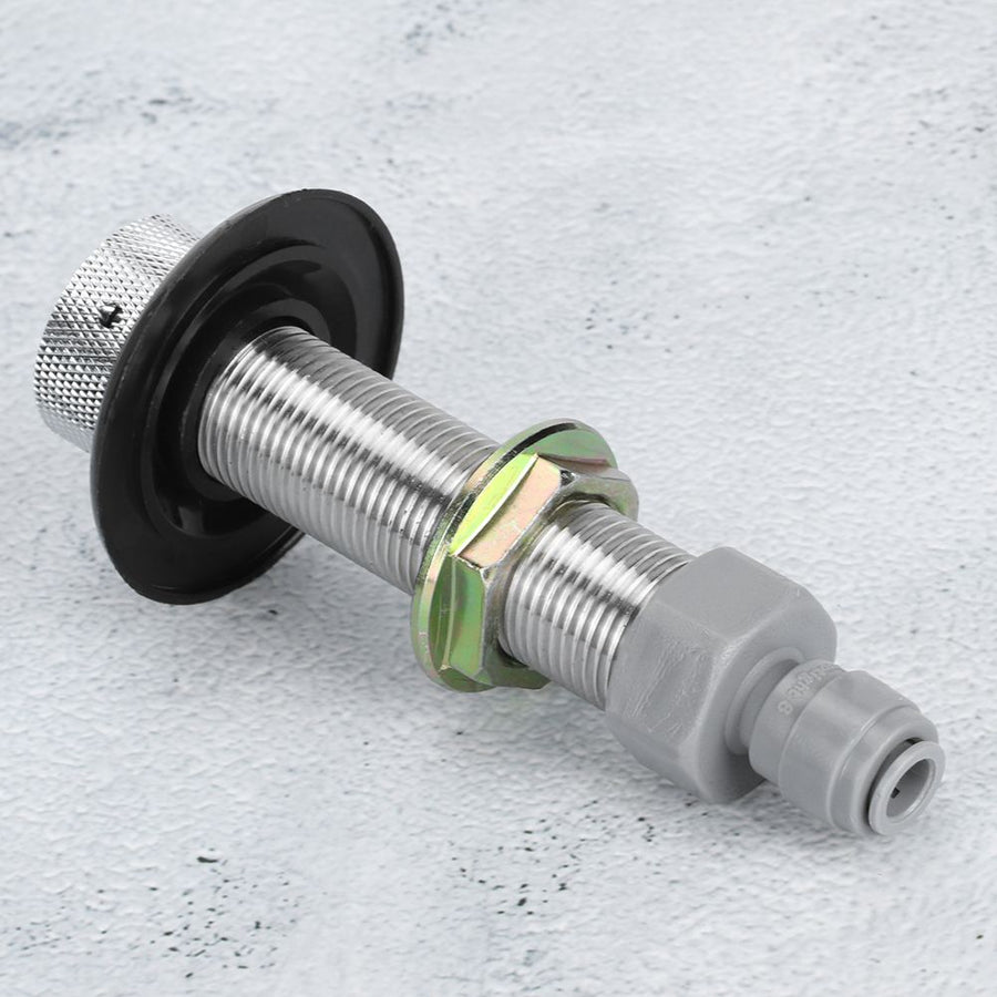 Stainless Steel Threaded Pipe with Quick Connector Beer Keg Faucet Connecting Pipe