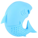 Cute Animal‑Shaped Silicone Tea Infuser Heat Resistant Tea Leaf Strainer Filter Accessory Blue