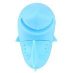 Cute Animal‑Shaped Silicone Tea Infuser Heat Resistant Tea Leaf Strainer Filter Accessory Blue