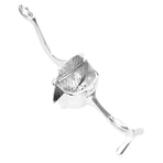 Mini Manual Fruit Juicer Lemon Press Squeezer Aluminum Alloy Extractor Household Squeezing ToolSilver