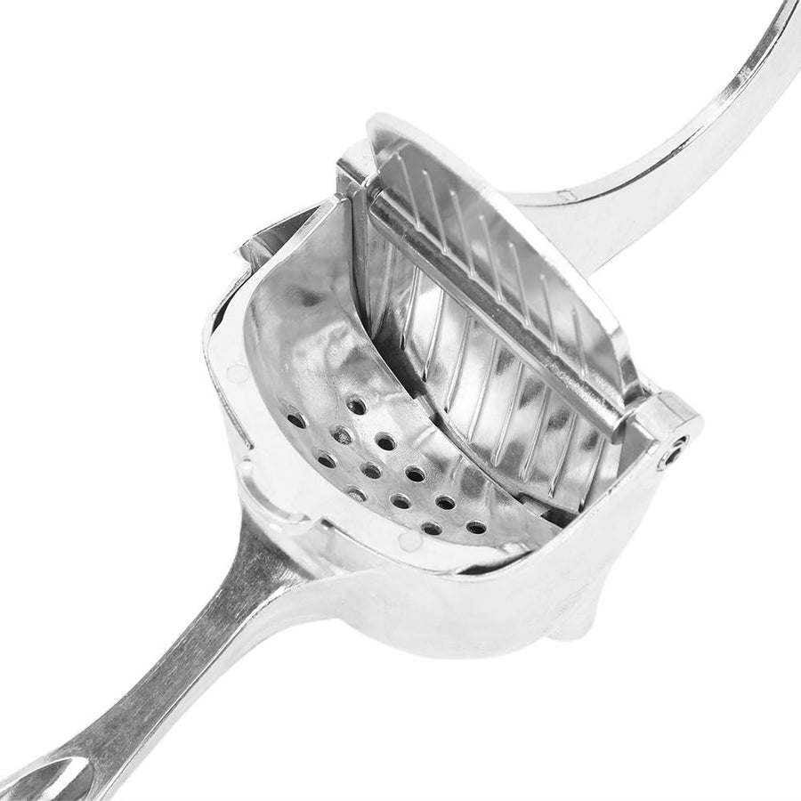 Mini Manual Fruit Juicer Lemon Press Squeezer Aluminum Alloy Extractor Household Squeezing ToolSilver