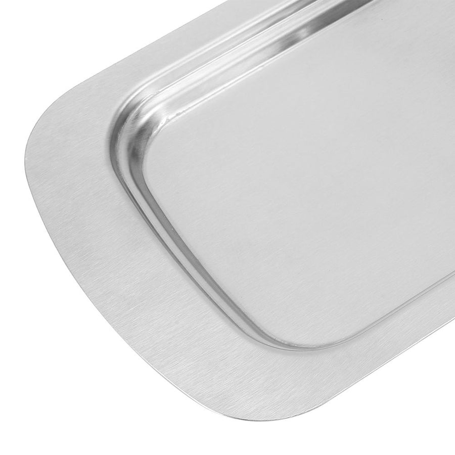 Butter Dish Stainless Steel Dessert Bowl Cheese Bread Box W/ Handle Cover Kitchen Accessories