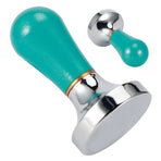 Aluminium Alloy Household Coffee Tamper Powder Pressed Hammer Coffee Machine AccessoryLight Blue