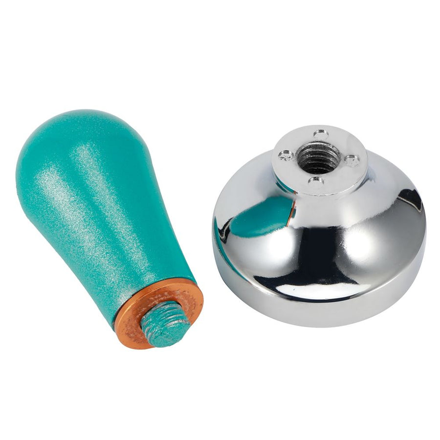 Aluminium Alloy Household Coffee Tamper Powder Pressed Hammer Coffee Machine AccessoryLight Blue