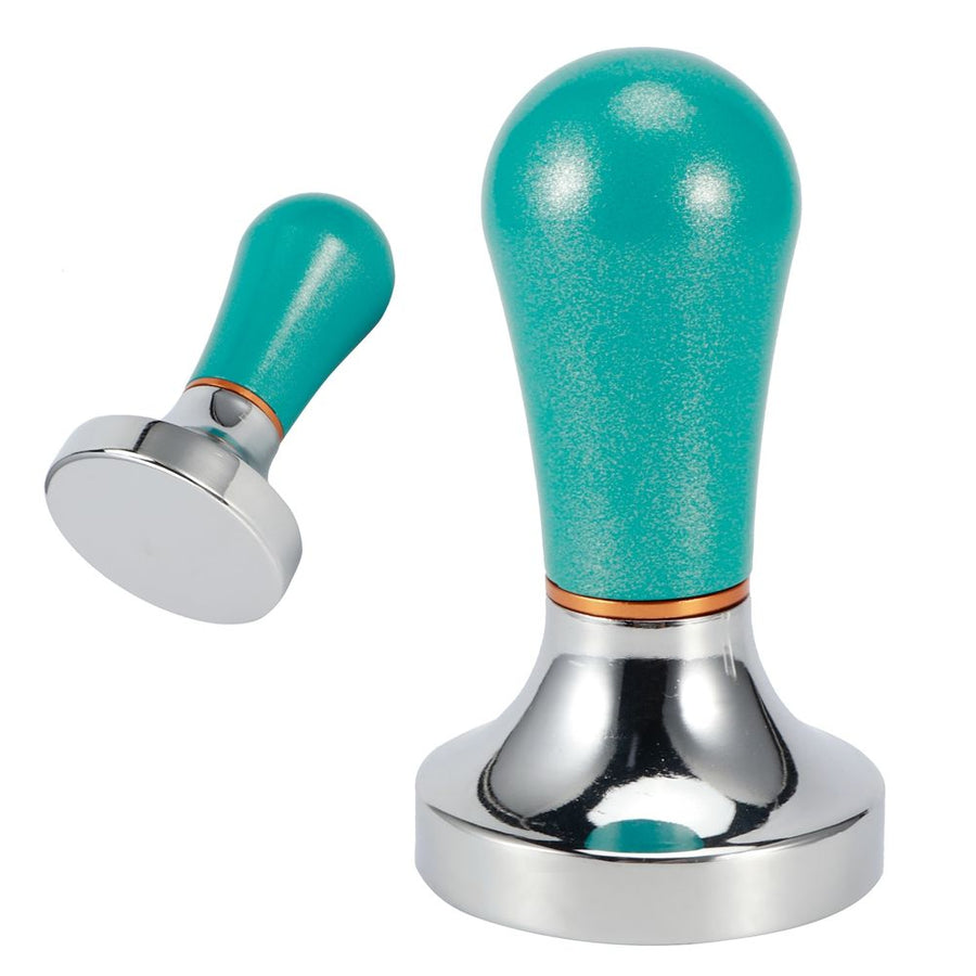 Aluminium Alloy Household Coffee Tamper Powder Pressed Hammer Coffee Machine AccessoryLight Blue