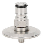1.5in Gas Lock Post Adapter Tri Clamp to Ball Connector Beer Brewing Accessory Brewer Fitting