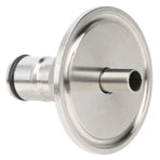 1.5in Gas Lock Post Adapter Tri Clamp to Ball Connector Beer Brewing Accessory Brewer Fitting