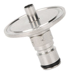 1.5in Gas Lock Post Adapter Tri Clamp to Ball Connector Beer Brewing Accessory Brewer Fitting