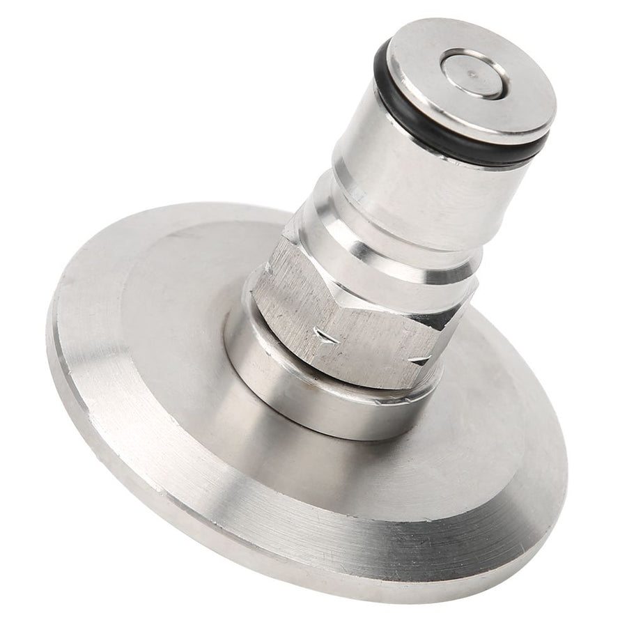 1.5in Gas Lock Post Adapter Tri Clamp to Ball Connector Beer Brewing Accessory Brewer Fitting