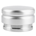Adjustable Stainless Steel Coffee Tamper Flat Base Coffee Powder Distributor Leveler Tool for Home OfficeSilver