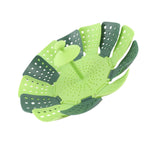 2pcs Foldable Steaming Basket High Temperature Resistant Cooker Dish for Vegetable Fruit