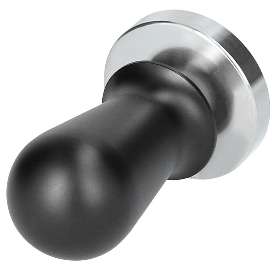 Stainless Steel Coffee Tamper Tool Elastic Powder Press with Spring for Home Office58mm