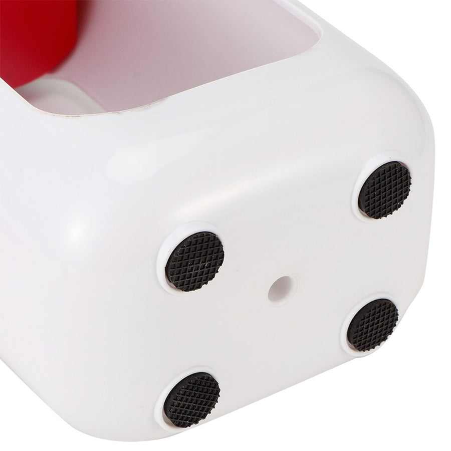 Squeeze Station Press &amp; Store System Portable Children Fruit Puree Squeezer Food Pouches for Home Kitchen(Rosy Red )