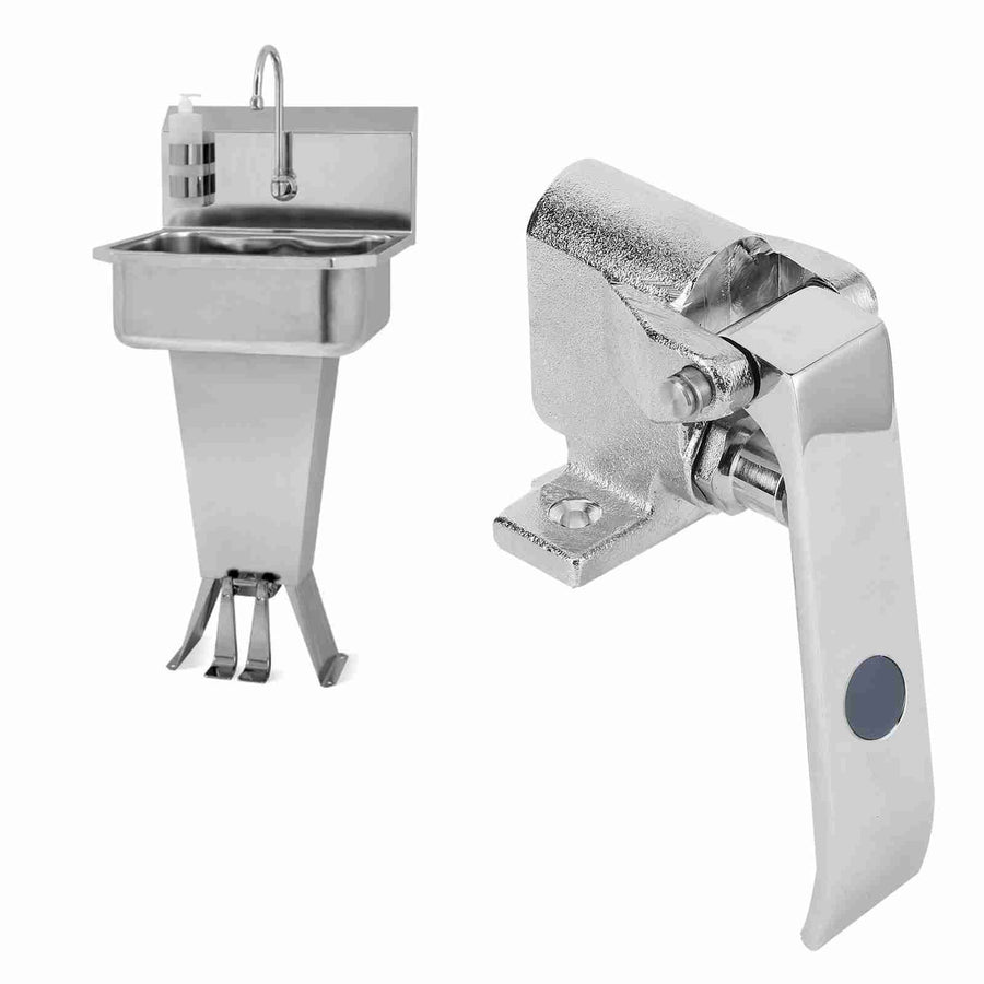 G1/2 Thread Brass Faucet Valve Faucet Accessories for Bar Hotel Restaurant CanteenSingle Temperature Knee Valve