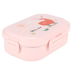 Insulated Lunch Box Leak Proof Stainless Steel Bento Box Japanese Food Children Container(Pink )