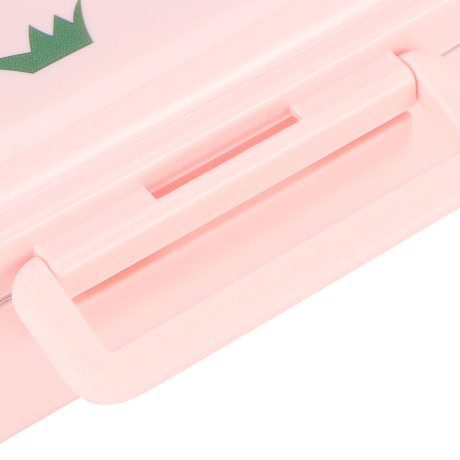 Insulated Lunch Box Leak Proof Stainless Steel Bento Box Japanese Food Children Container(Pink )
