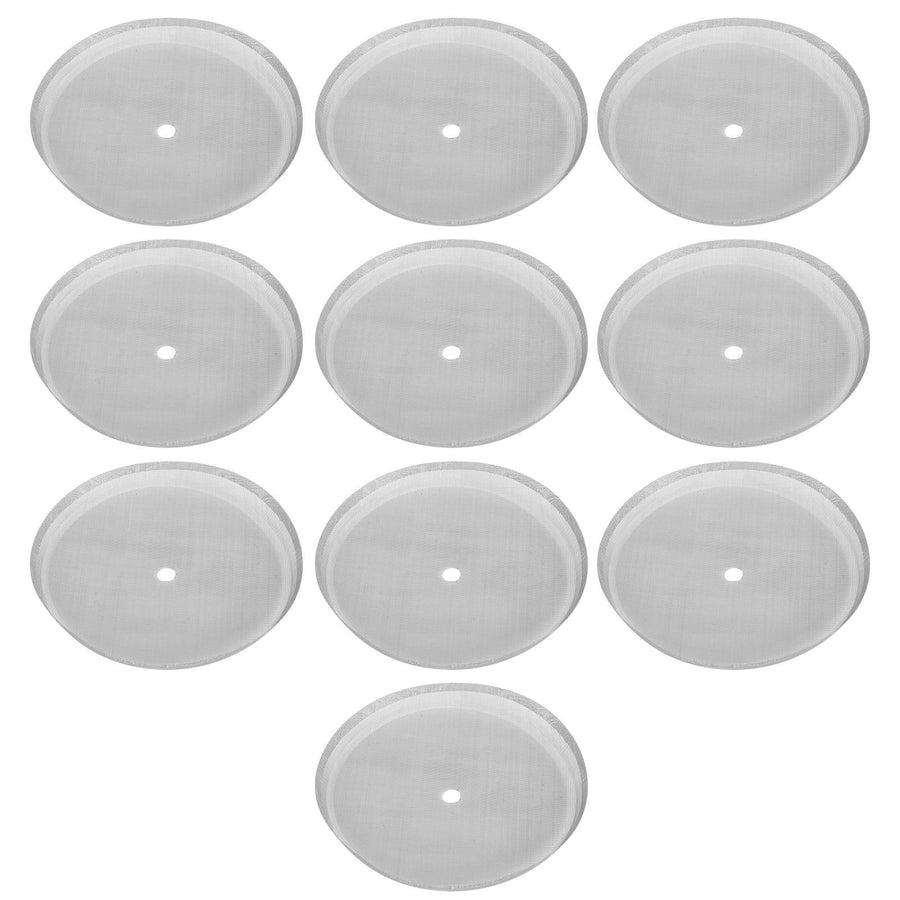 10Pcs Reusable 304 Stainless Steel Filter Mesh for 1000mm Coffee Press Pot Accessory80 Mesh
