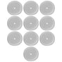 10Pcs Reusable 304 Stainless Steel Filter Mesh for 1000mm Coffee Press Pot Accessory150 Mesh