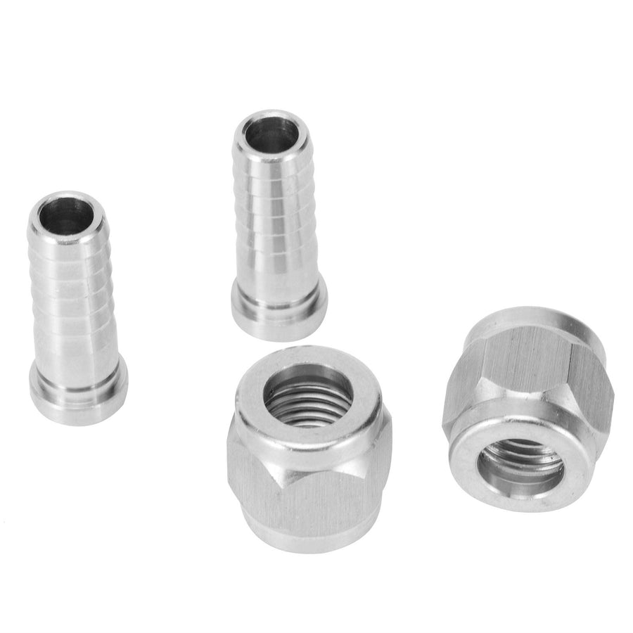 2 Set 8mm Stainless Steel 1/4in 5/16in Nut Barb Connector for Ball Lock Pin Lock Home Brew Fitting