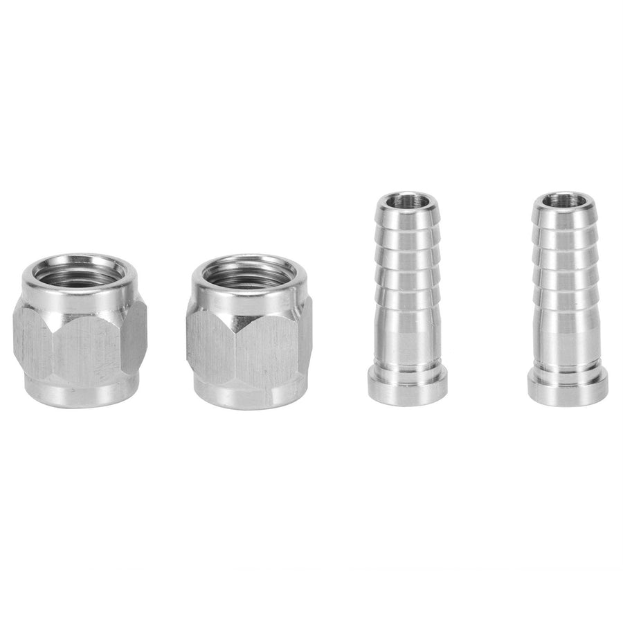 2 Set 8mm Stainless Steel 1/4in 5/16in Nut Barb Connector for Ball Lock Pin Lock Home Brew Fitting