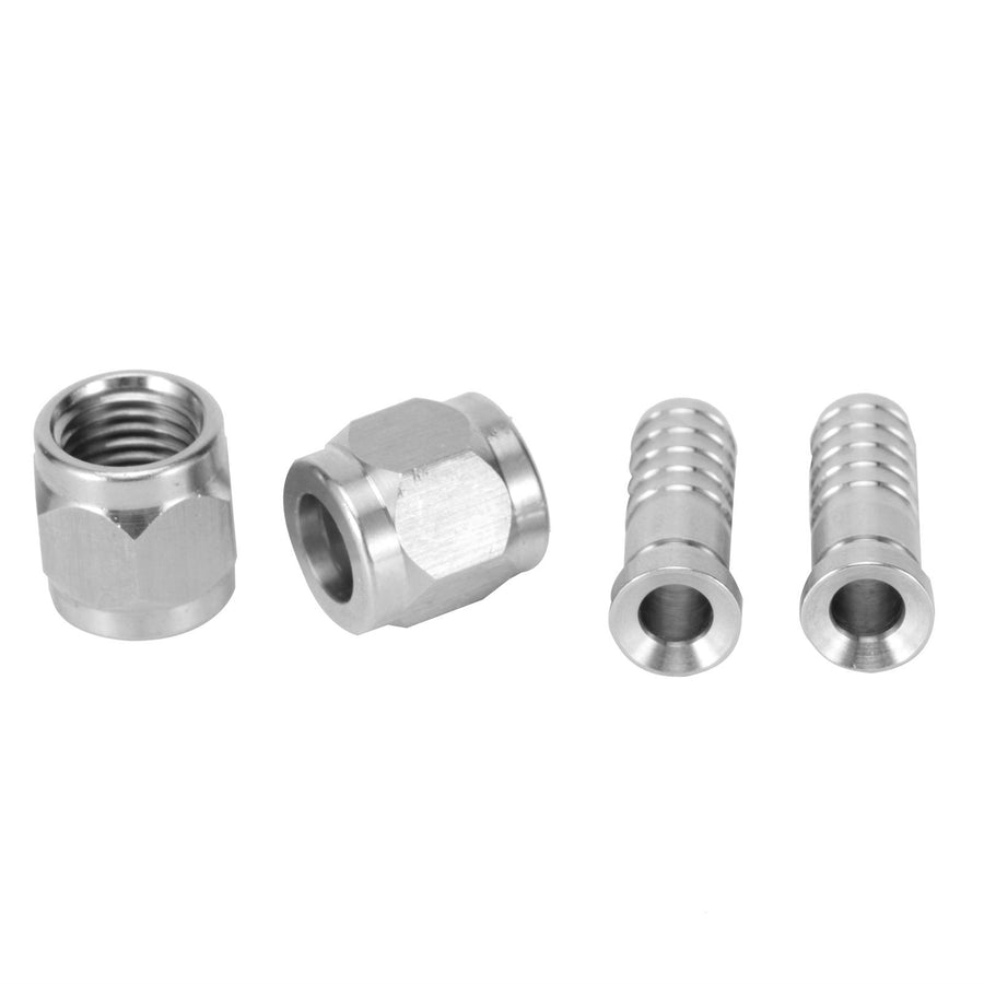 2 Set 8mm Stainless Steel 1/4in 5/16in Nut Barb Connector for Ball Lock Pin Lock Home Brew Fitting